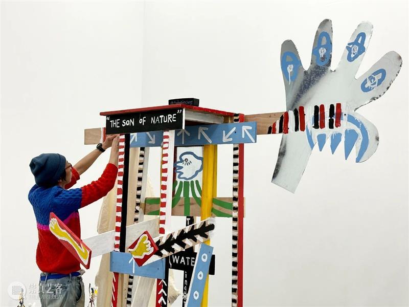 奶粉zhou上海新展:像孩子一样自在表达 崇真艺客