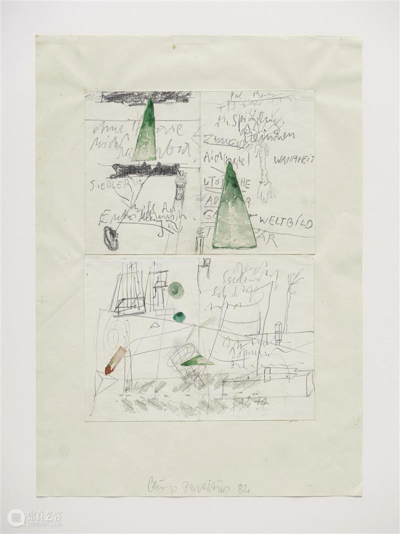 线上展厅 | 约瑟夫·博伊斯:绘画四十载 崇真艺客