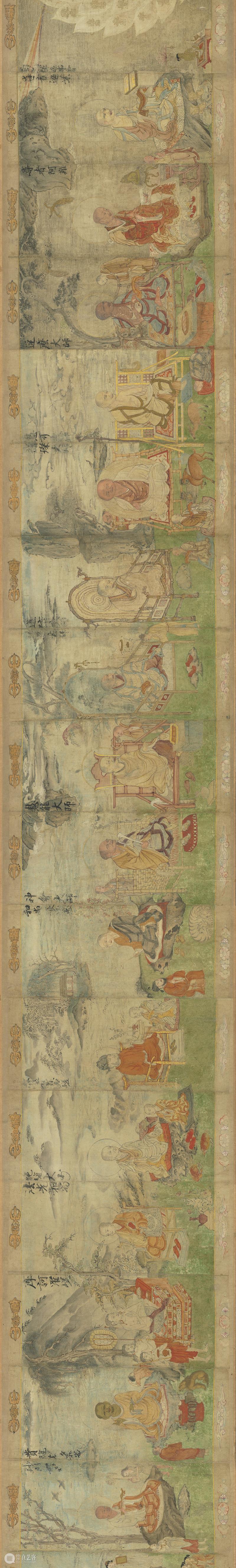 ​高清赏古画：“大理国描工张胜温画梵像卷”免费下载 崇真艺客
