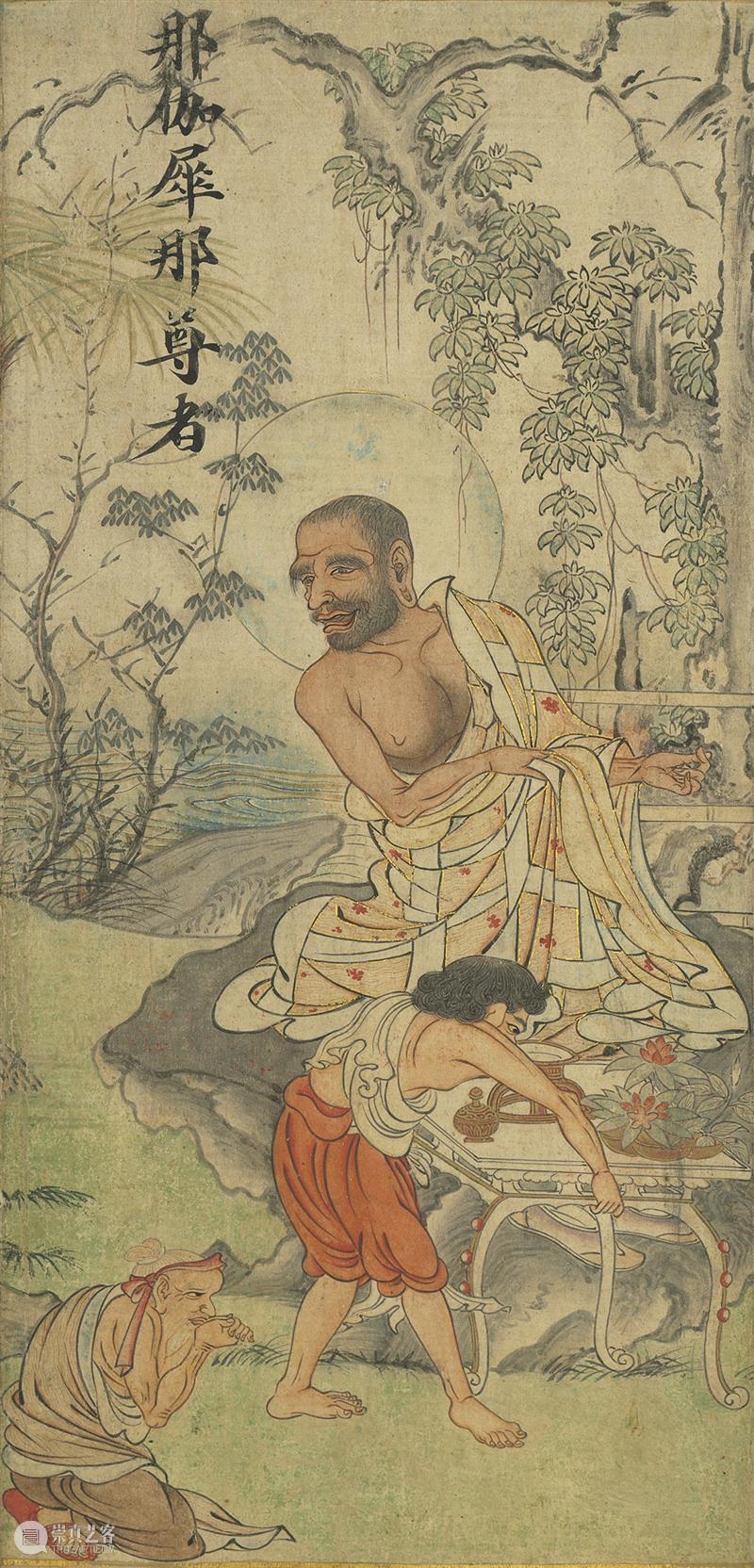 ​高清赏古画：“大理国描工张胜温画梵像卷”免费下载 崇真艺客