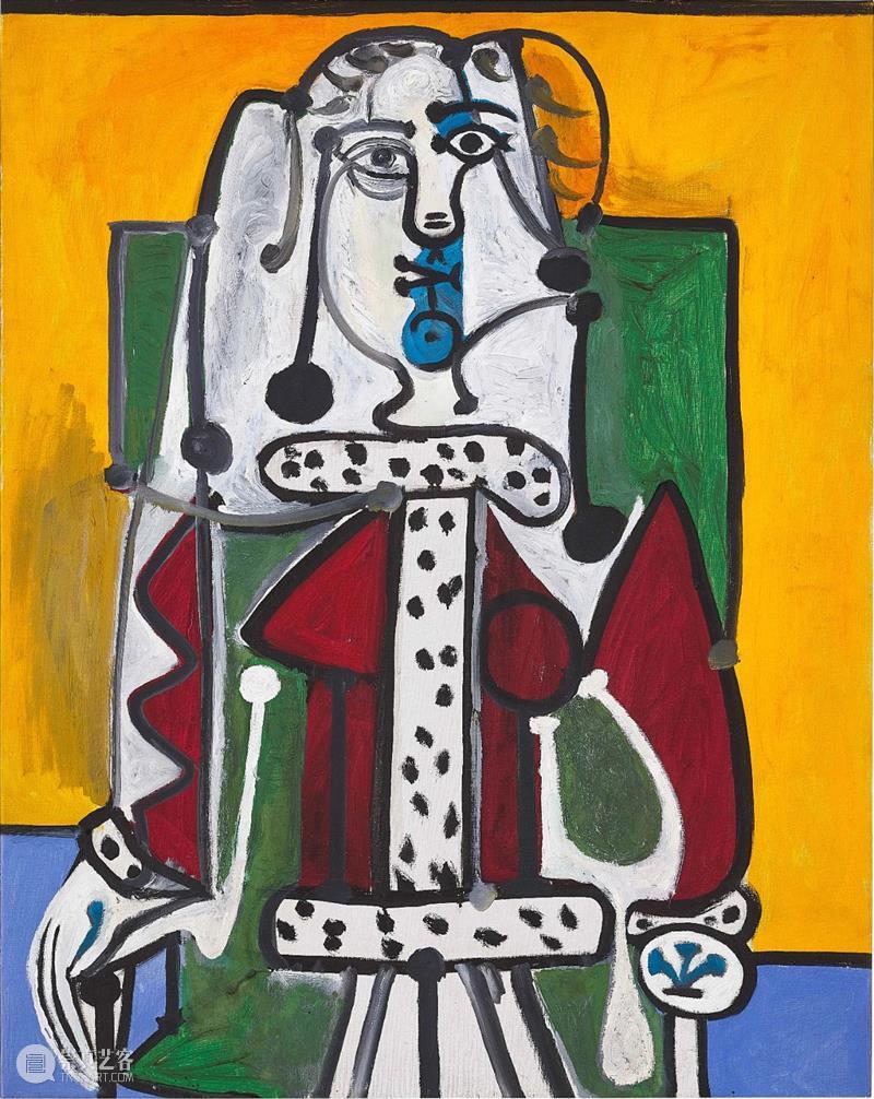 顶尖私人珍藏：毕加索圣诞巨献《坐椅女子》领衔现代艺术晚拍 崇真艺客