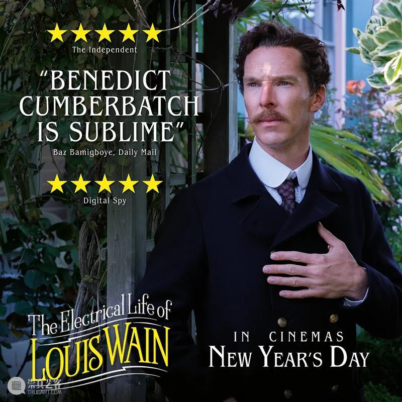 周六观影招募 |天才猫奴画家《路易斯·韦恩的激情人生》猫是生命之光呀! 崇真艺客