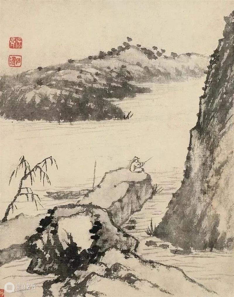 石涛高清山水小品供临摹！ 崇真艺客