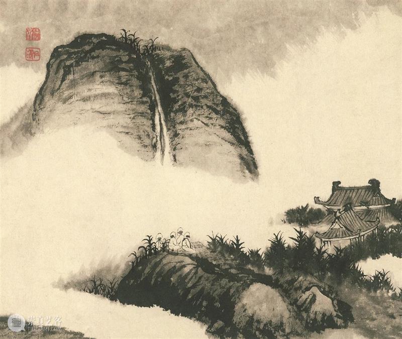 石涛高清山水小品供临摹！ 崇真艺客