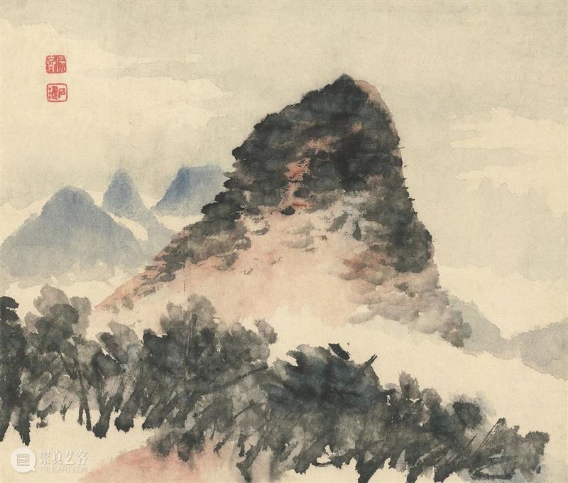 石涛高清山水小品供临摹！ 崇真艺客