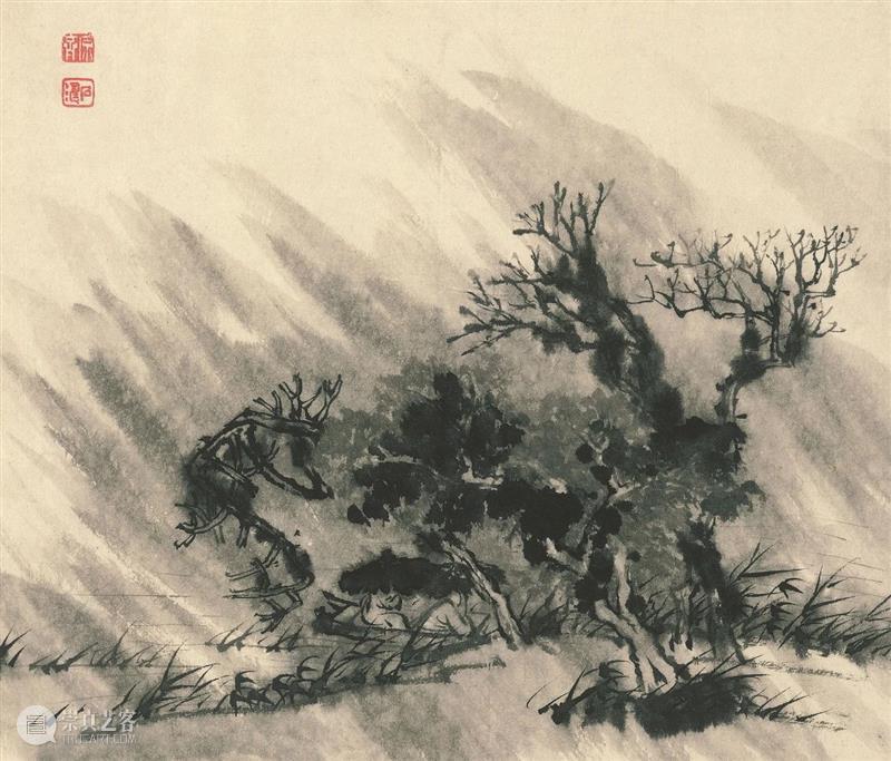 石涛高清山水小品供临摹！ 崇真艺客