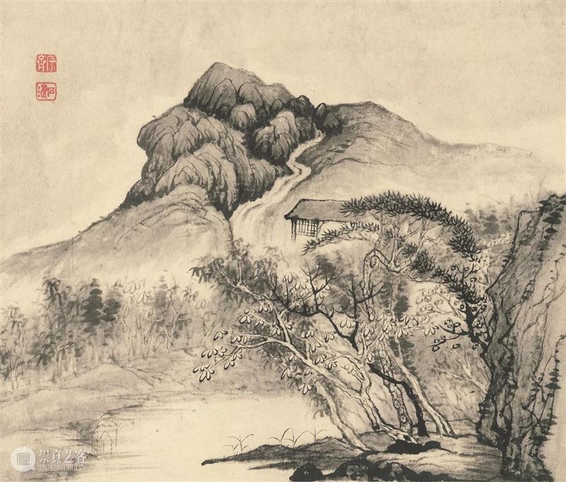 石涛高清山水小品供临摹！ 崇真艺客