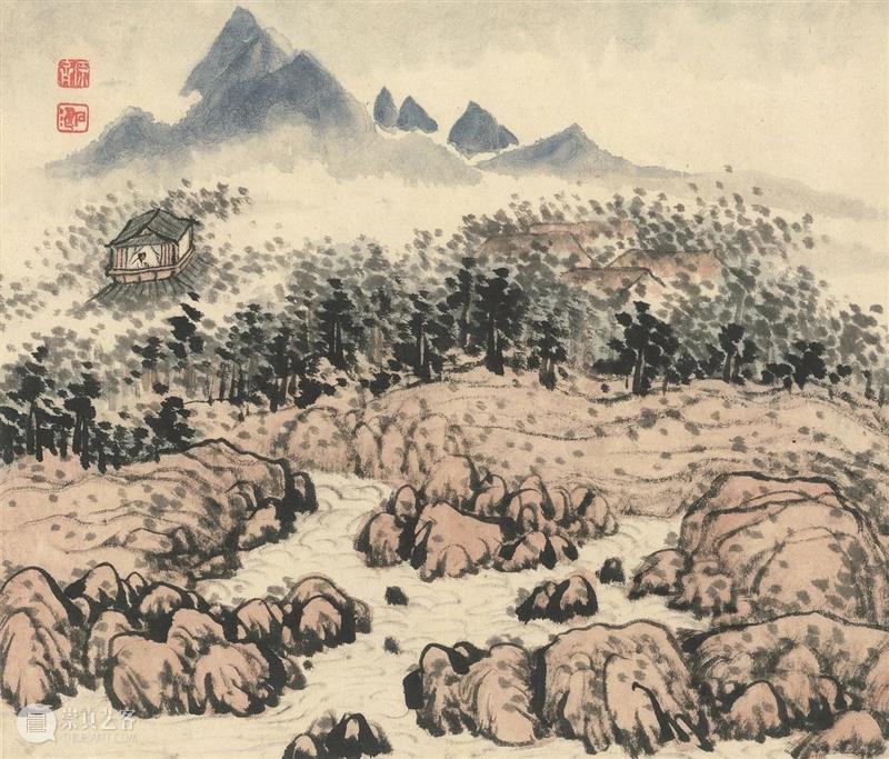 石涛高清山水小品供临摹！ 崇真艺客