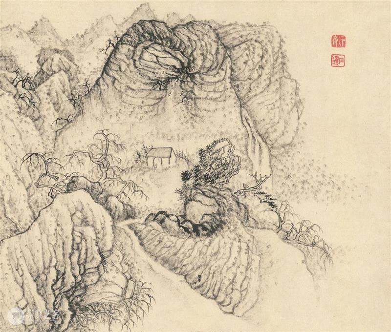 石涛高清山水小品供临摹！ 崇真艺客