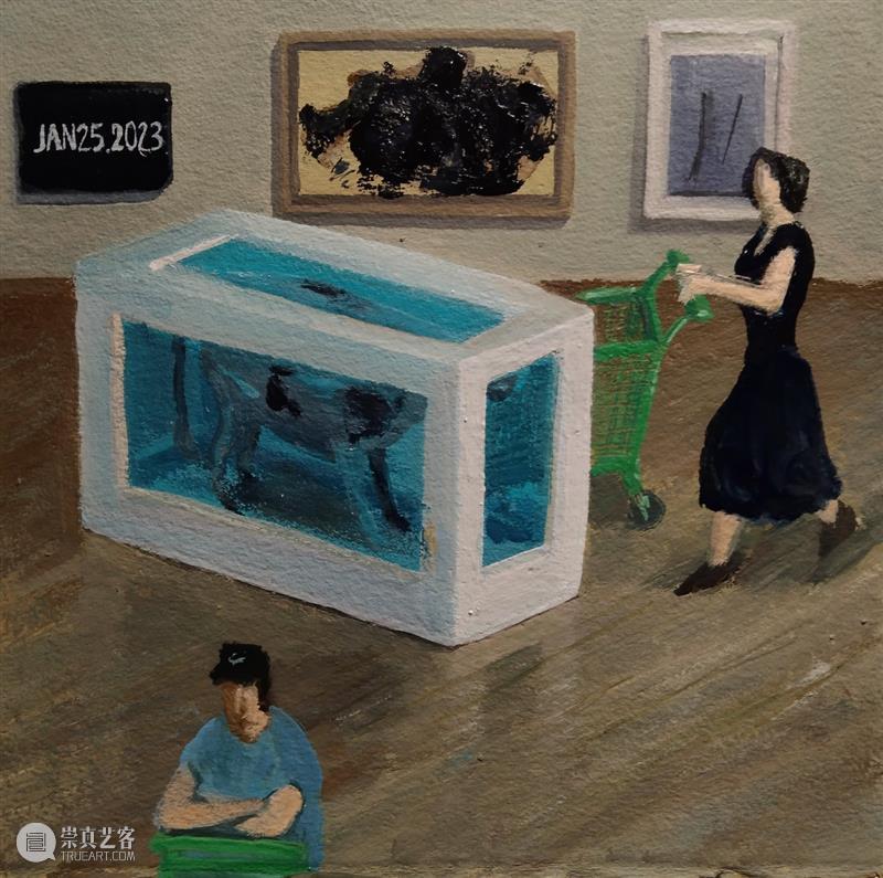 可以画廊线上展览 | 郭俊佑「逛美术馆,就像在菜市场一样」 崇真艺客