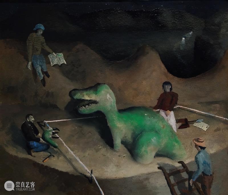 可以画廊线上展览 | 郭俊佑「逛美术馆,就像在菜市场一样」 崇真艺客