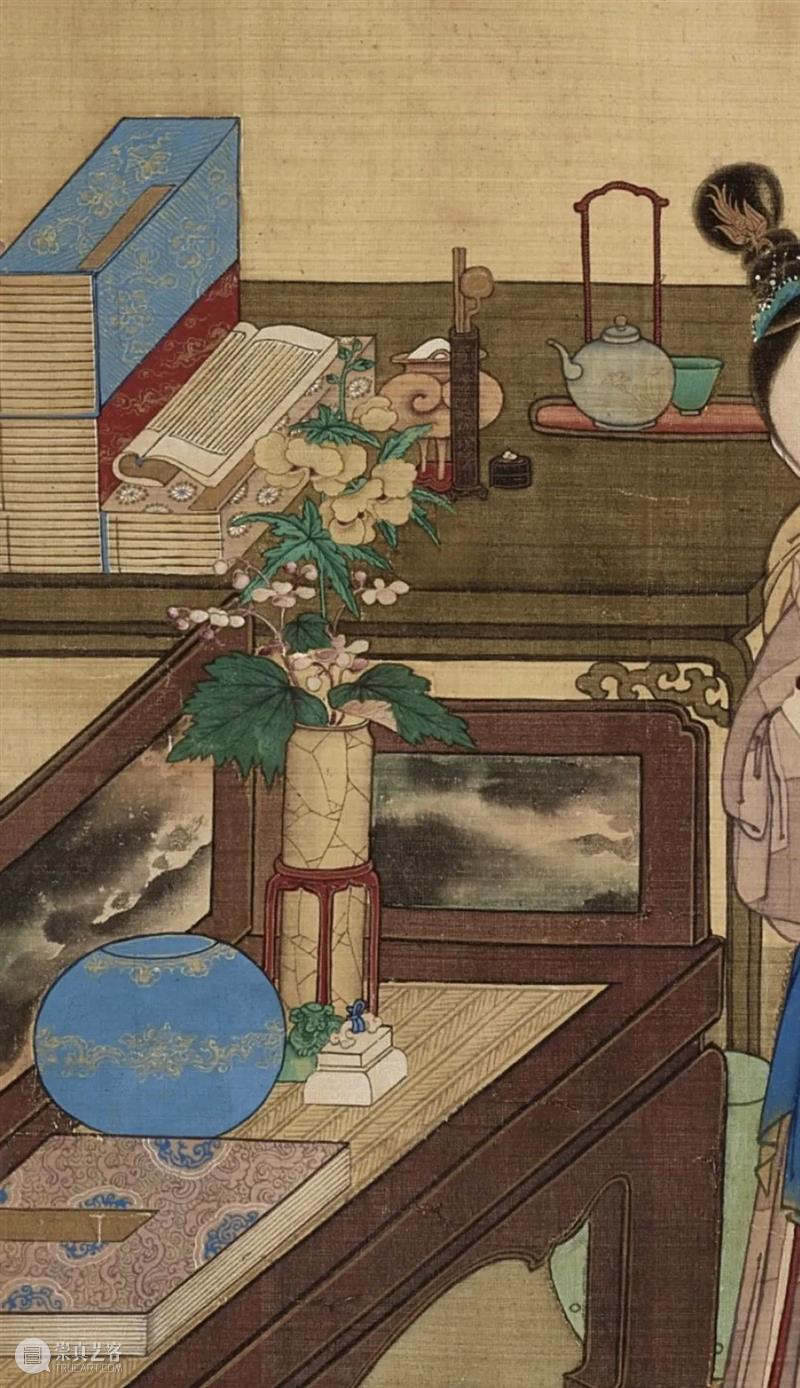 瓶花清供 崇真艺客
