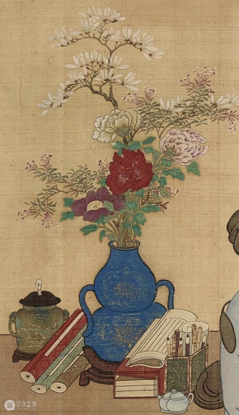 瓶花清供 崇真艺客