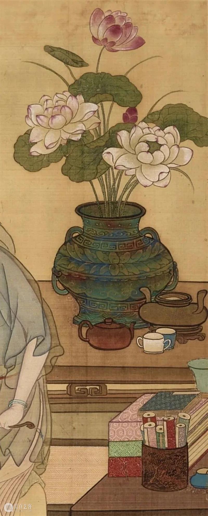 瓶花清供 崇真艺客