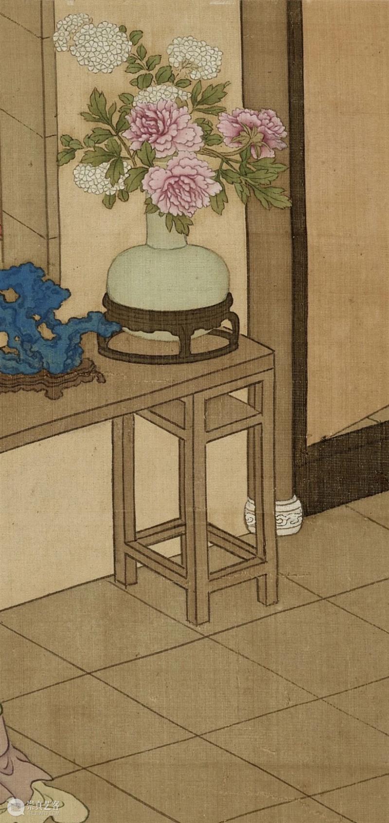 瓶花清供 崇真艺客