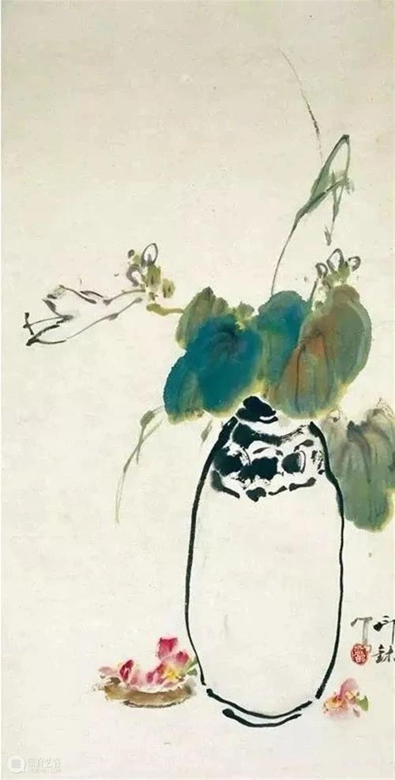 瓶花清供 崇真艺客