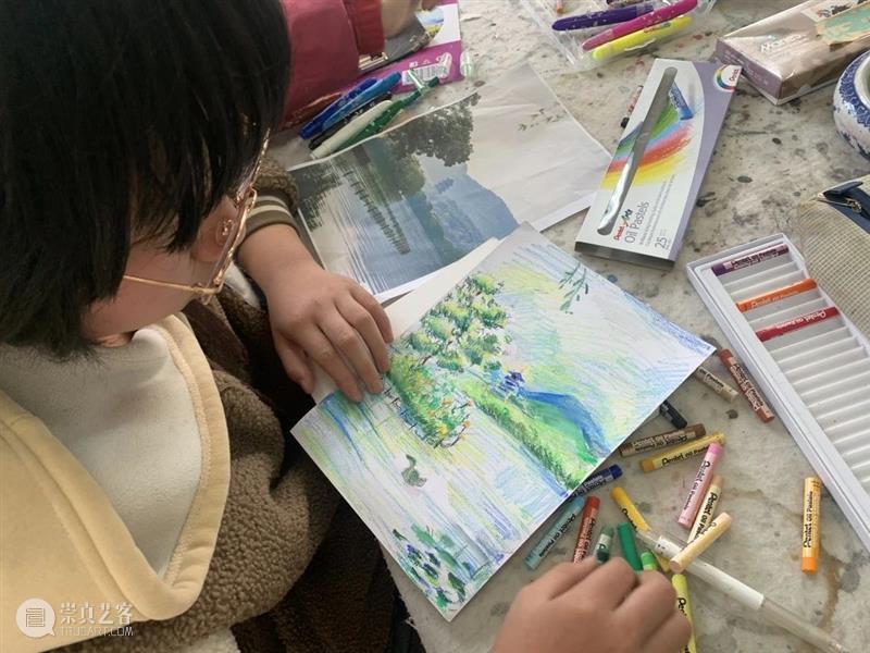 “油彩绘杭城”公众艺术计划：感谢参与的每一位小小艺术家 崇真艺客