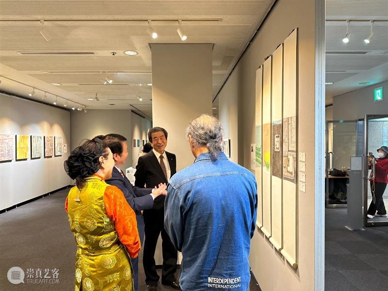 梧桐海外展开幕|《原点·相约——2023中日艺术家迎春交流展》 崇真艺客