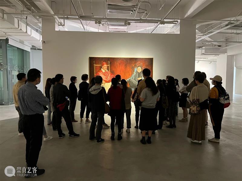 【上海油雕院 | 午间1小时】“绵延的辉点”艺术微导览活动在上海油画雕塑院美术馆举办 崇真艺客
