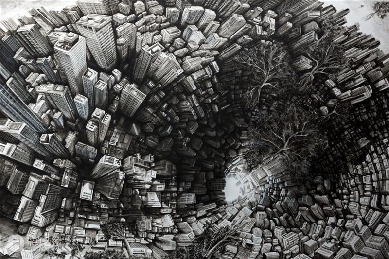 隐形城市里的眩晕诱导艺术家 崇真艺客