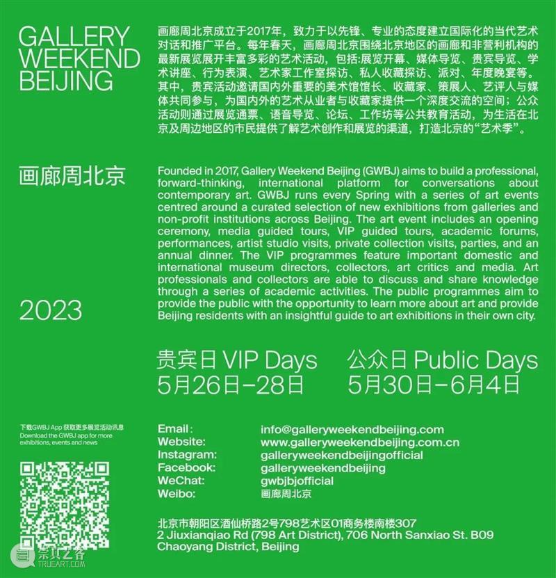 动态 | 蒲英玮担任画廊周北京2023新势力单元特邀策划人 崇真艺客