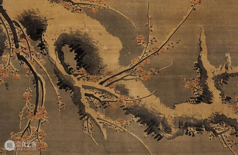 LONG玩艺儿 | 吕纪《红梅斑鸠图》：红梅、积雪和毛茸茸的鸟儿 崇真艺客