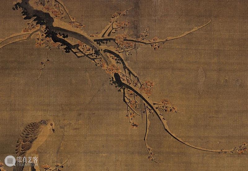 LONG玩艺儿 | 吕纪《红梅斑鸠图》：红梅、积雪和毛茸茸的鸟儿 崇真艺客