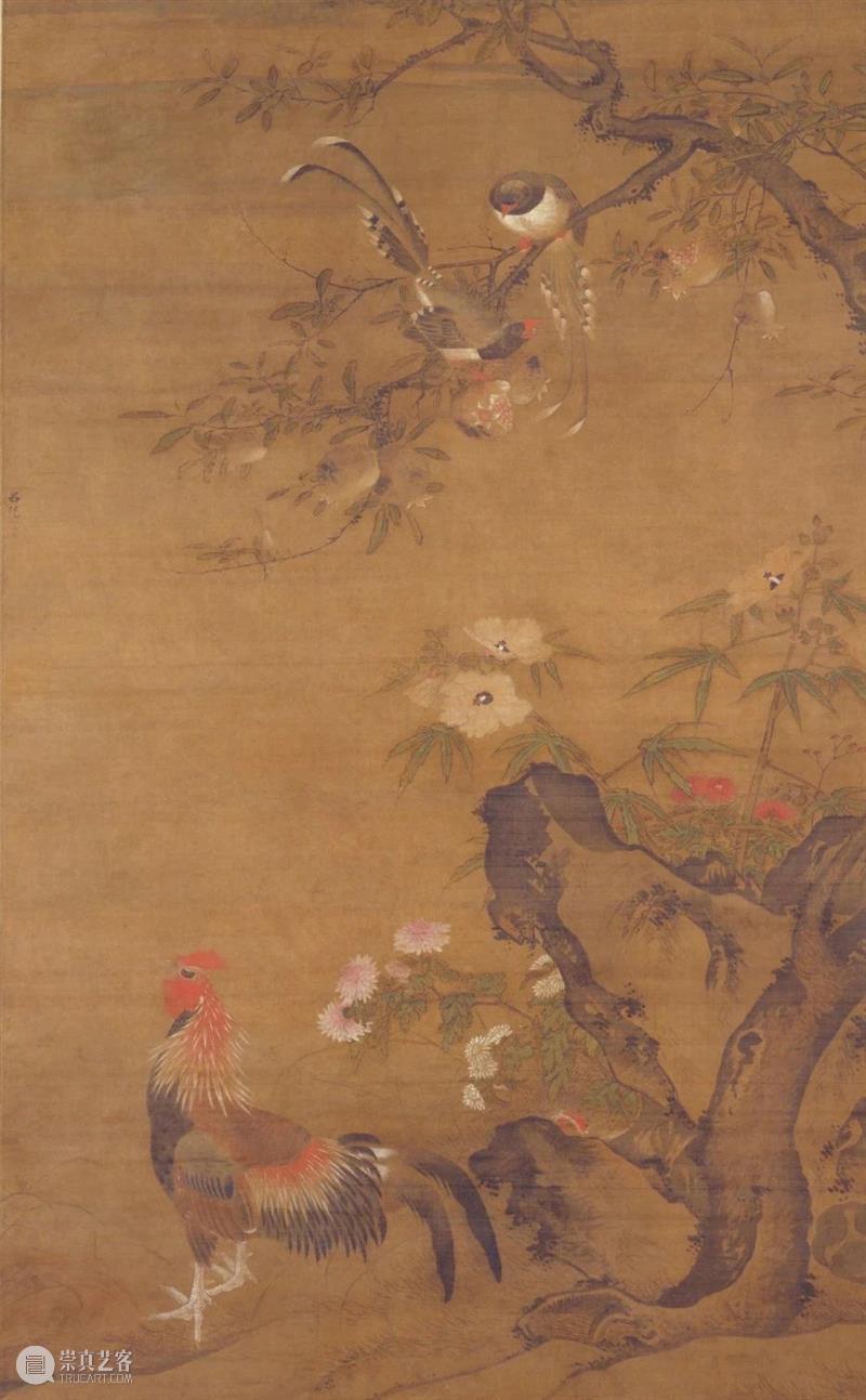 LONG玩艺儿 | 吕纪《红梅斑鸠图》：红梅、积雪和毛茸茸的鸟儿 崇真艺客