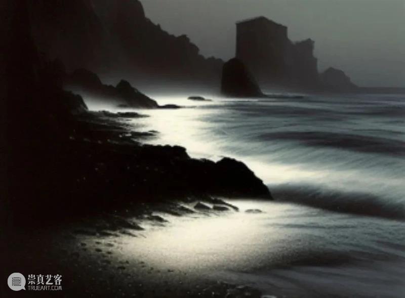 她用AI人工智能在上海生成了一片“光之海” 崇真艺客