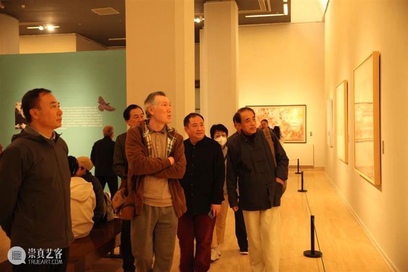 灿然逸韵——莫晓松作品展在中国美术馆开幕 崇真艺客