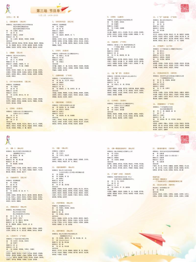广东省第七届少儿舞蹈大赛4月30日正式开锣，八场比赛线上同步直播！ 崇真艺客