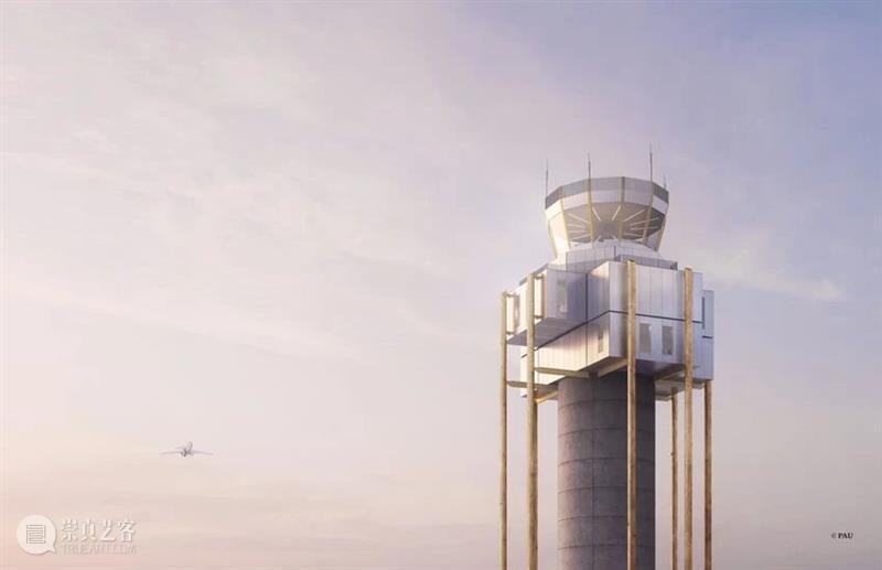 取代贝聿铭作品，PAU Studio 获选最新空中交通管制塔设计 崇真艺客