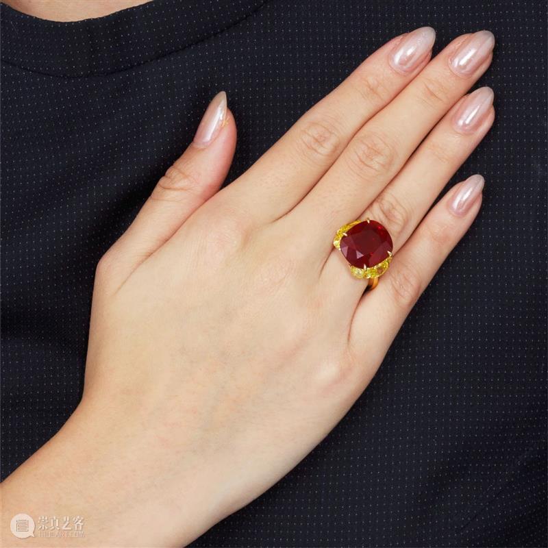 The Mythic Ruby:16.05克拉缅甸天然鸽血红红宝石将领衔香港瑰丽珠宝春拍 崇真艺客