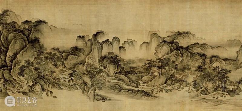 汲古而出新意——以石溪法作宋人《溪山无尽图》丨中国嘉德2023春拍 崇真艺客