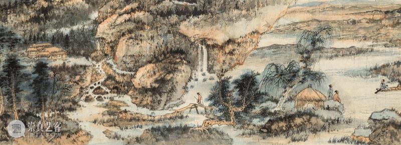 汲古而出新意——以石溪法作宋人《溪山无尽图》丨中国嘉德2023春拍 崇真艺客