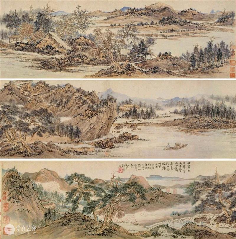 汲古而出新意——以石溪法作宋人《溪山无尽图》丨中国嘉德2023春拍 崇真艺客