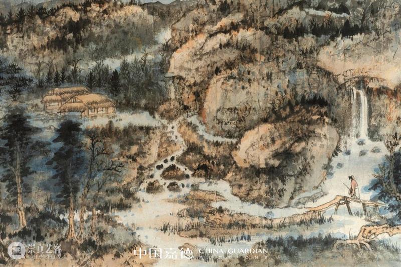 汲古而出新意——以石溪法作宋人《溪山无尽图》丨中国嘉德2023春拍 崇真艺客