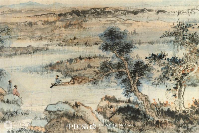汲古而出新意——以石溪法作宋人《溪山无尽图》丨中国嘉德2023春拍 崇真艺客