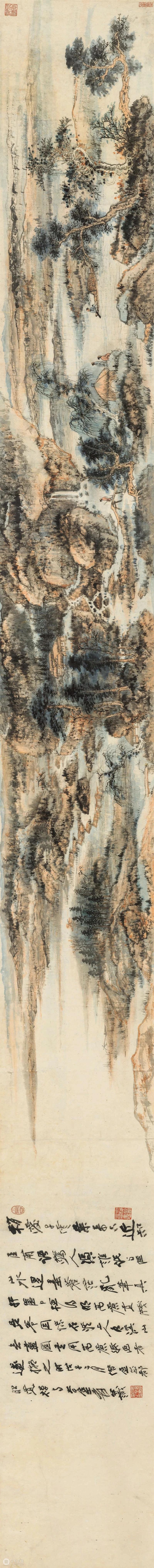 汲古而出新意——以石溪法作宋人《溪山无尽图》丨中国嘉德2023春拍 崇真艺客