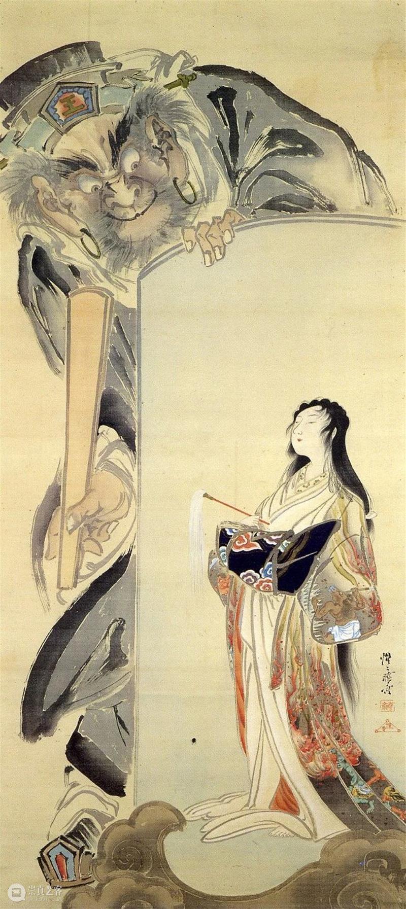 日本传统绘画最后的大师：河锅晓斋 崇真艺客