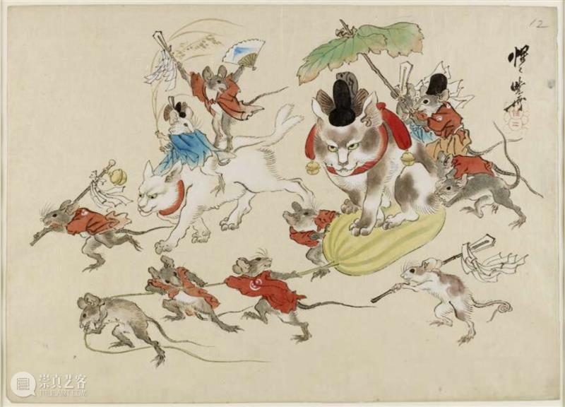 日本传统绘画最后的大师：河锅晓斋 崇真艺客