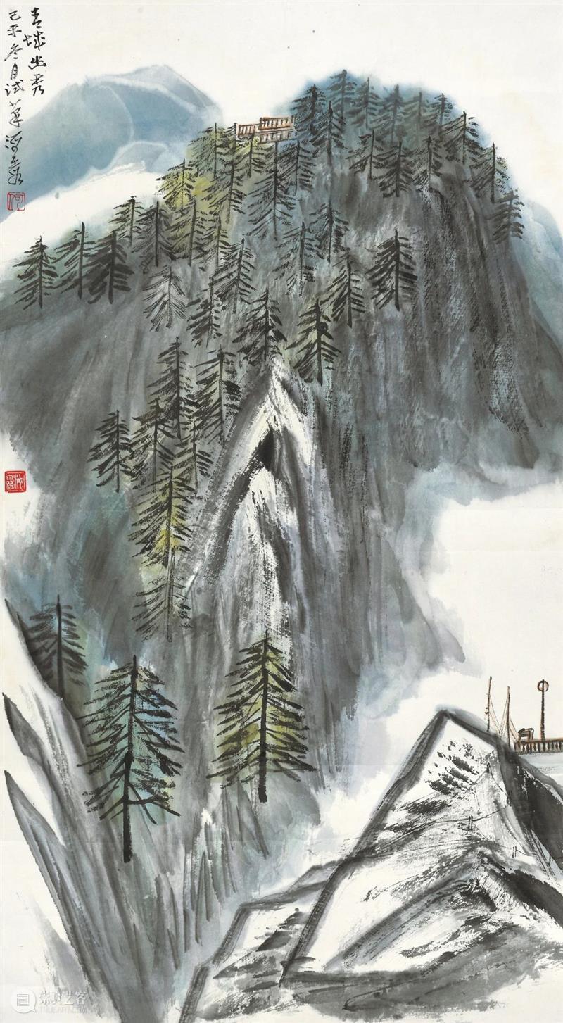 诚轩23春拍·中国书画丨翠微之中见彩风——石鲁及长安画派 崇真艺客
