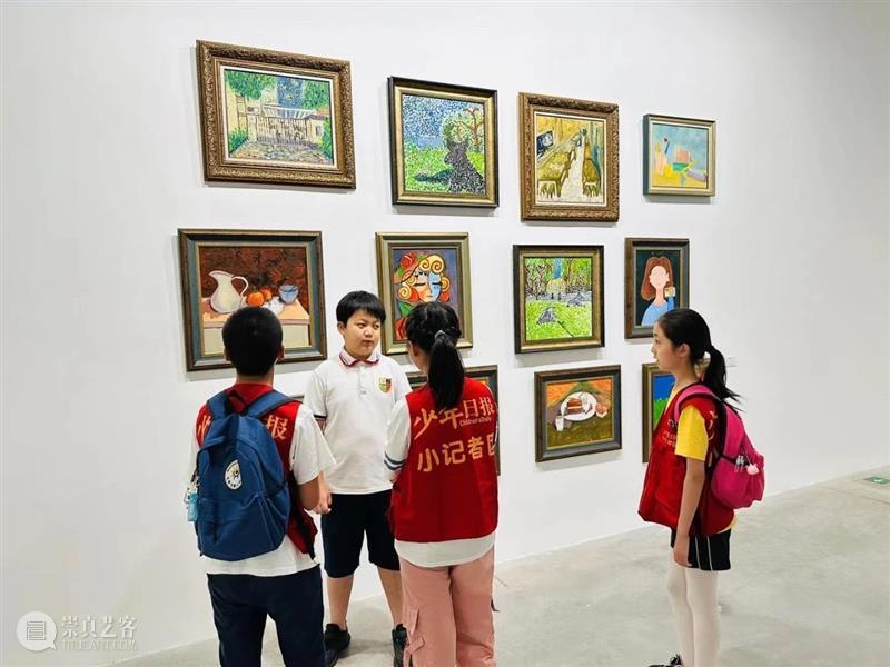 【上海油雕院 | 午间1小时】“初芒计划（2023）”艺术微导览活动今日在我馆举办 崇真艺客