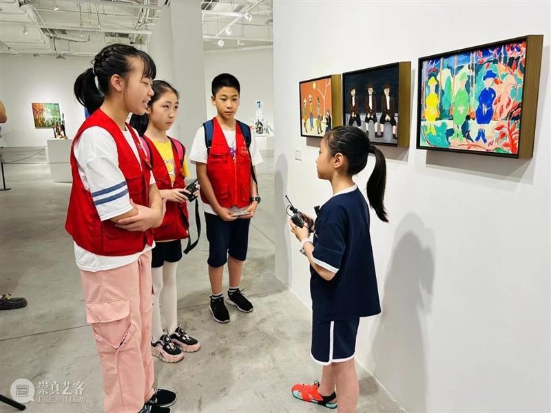 【上海油雕院 | 午间1小时】“初芒计划（2023）”艺术微导览活动今日在我馆举办 崇真艺客