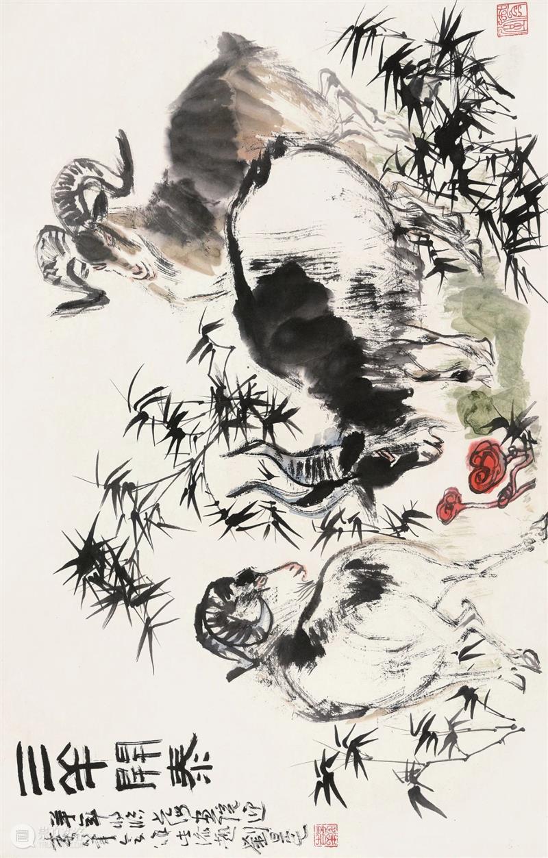 北京保利第55期书画精品拍卖会丨四海骈臻寓春景，忙趁东风赋新诗 崇真艺客