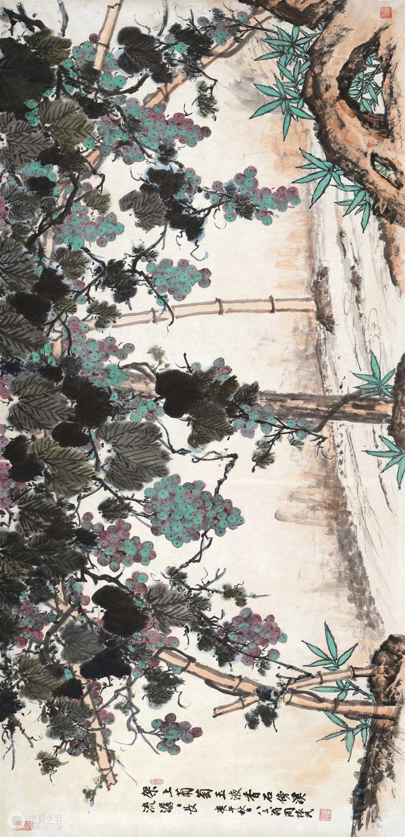 北京保利第55期书画精品拍卖会丨四海骈臻寓春景，忙趁东风赋新诗 崇真艺客