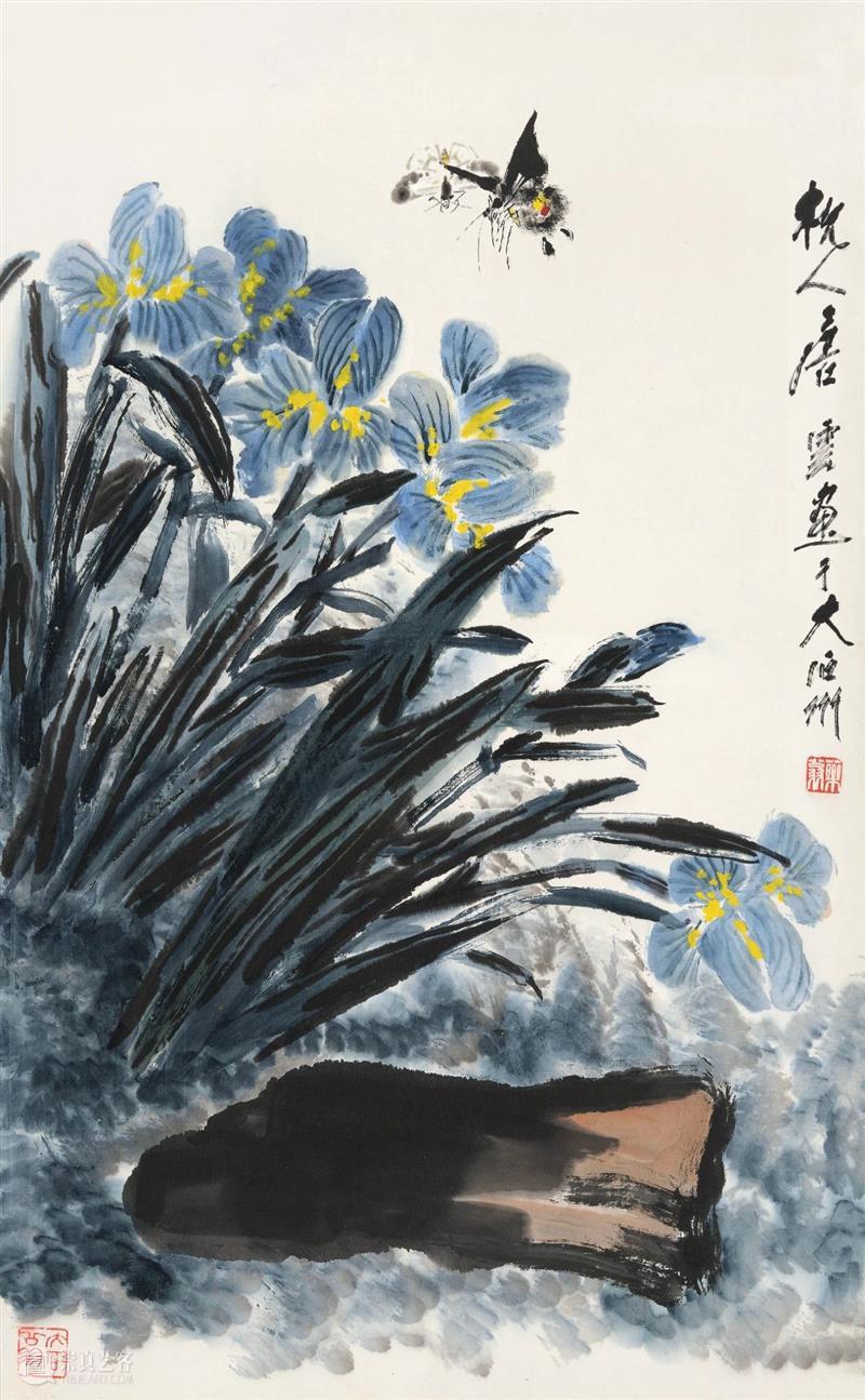 北京保利第55期书画精品拍卖会丨四海骈臻寓春景，忙趁东风赋新诗 崇真艺客