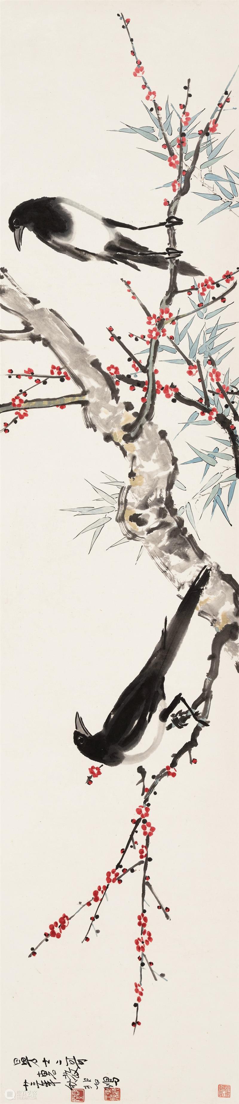 北京保利第55期书画精品拍卖会丨四海骈臻寓春景，忙趁东风赋新诗 崇真艺客