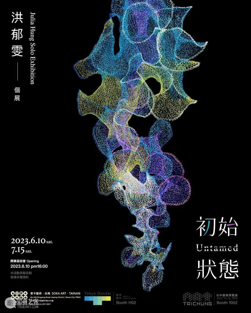 索卡台南 | 洪郁雯个展“Untamed 初始状态”将于6月10日开幕 崇真艺客