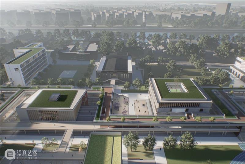 旧城中的新校园,浙江省院 Z+STI Studio ‘浙江龙游中学改扩建’建设中 崇真艺客